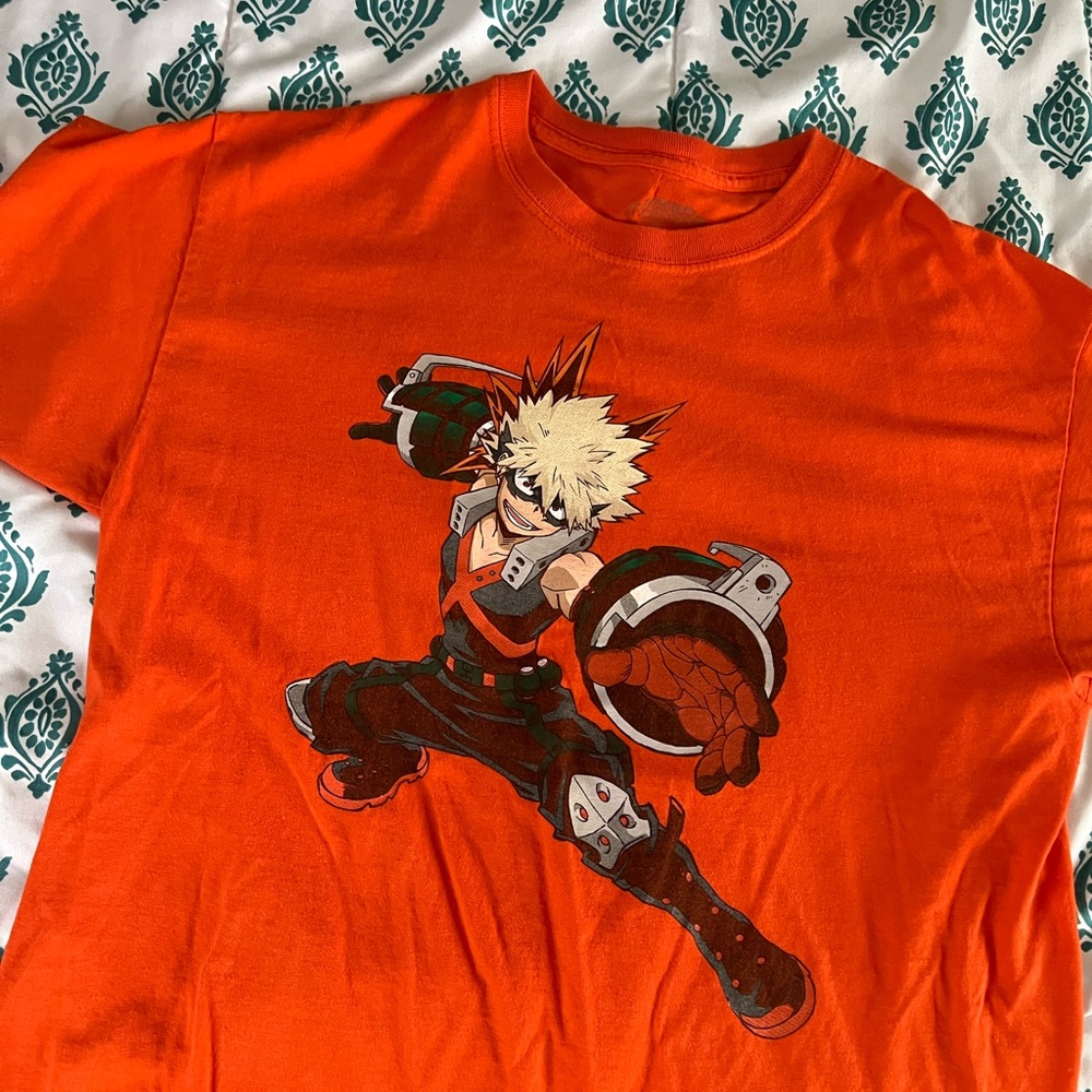Orange Katsuki Bakugo My Hero Academia T-Shirt